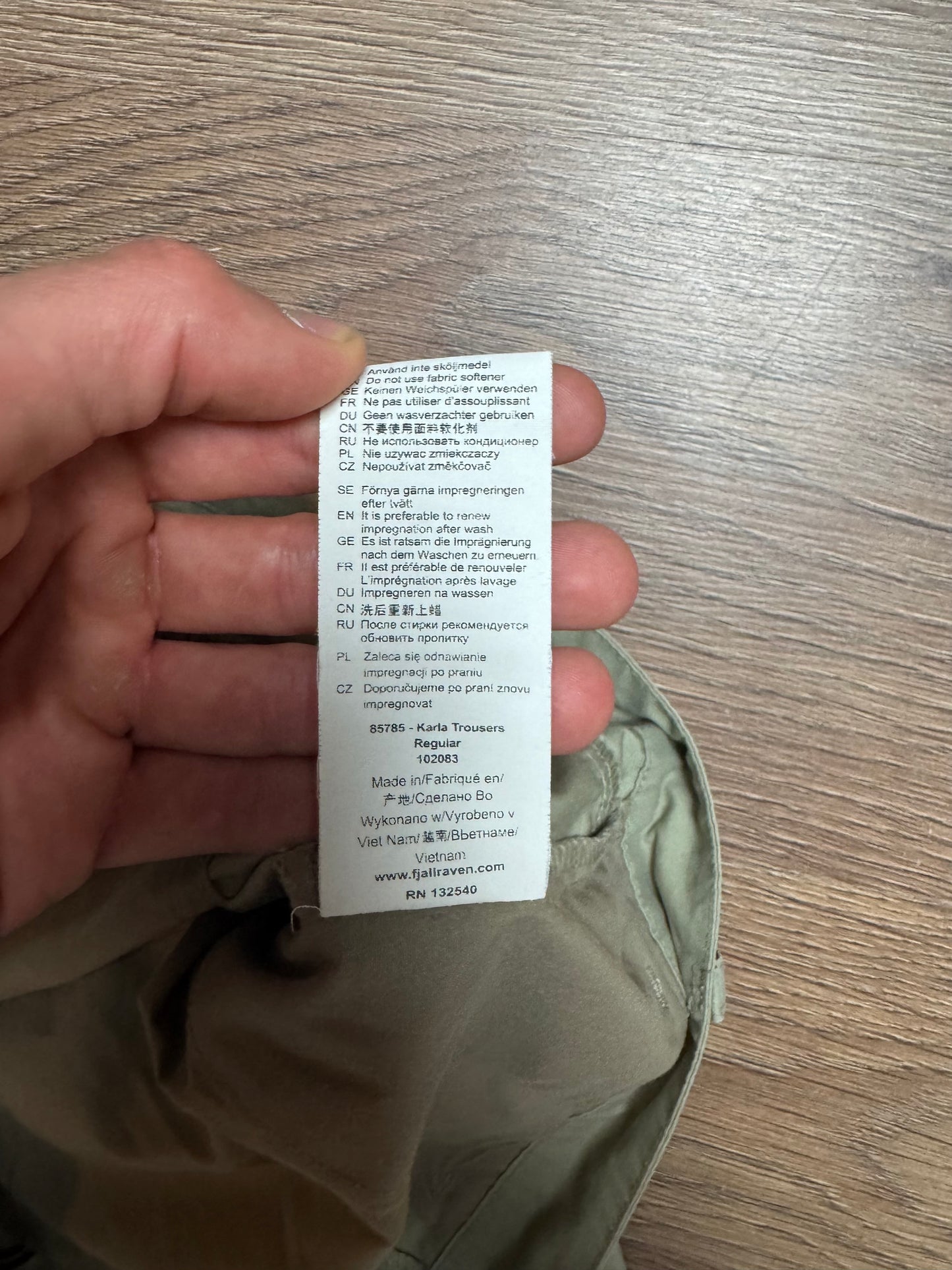 Fjällräven Karla Trousers Herren